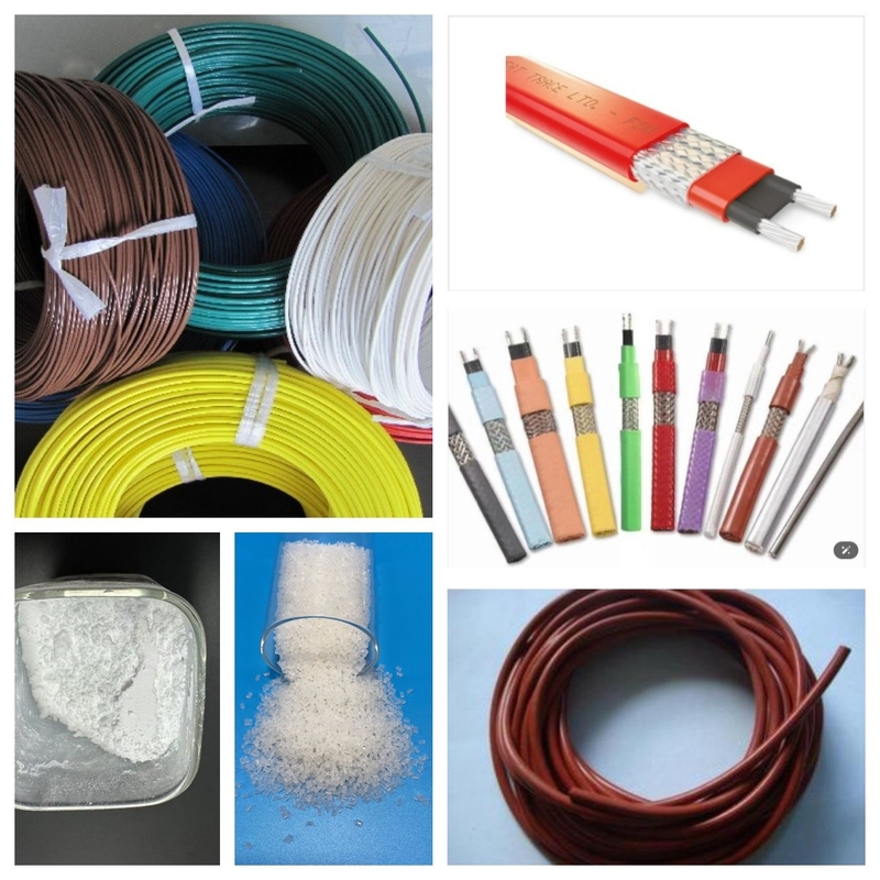 यूएल 94 वी-0 मांग वाले अनुप्रयोगों के लिए यूवी प्रतिरोध के साथ लौ retardant FEP pellets